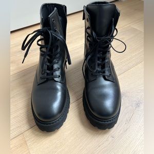 Thursday Boot Co. Black Combat Boots